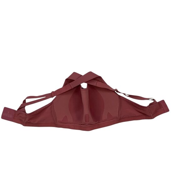 Lululemon Airsupport Bra 38C Brier Rose Pink Puff Padded High Support Run Sport - Picture 7 of 12